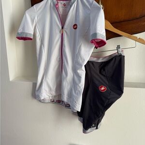 Castelli Cycling Jersey top M (separate listing for shorts)